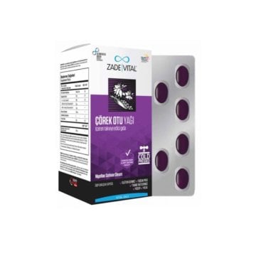 Zade Vıtal Black Cumın Seed Oıl 30 Yumuşak Kapsül