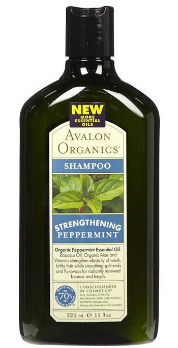 Avalon Organics Peppermint Strengthening Şampuan 325 ml