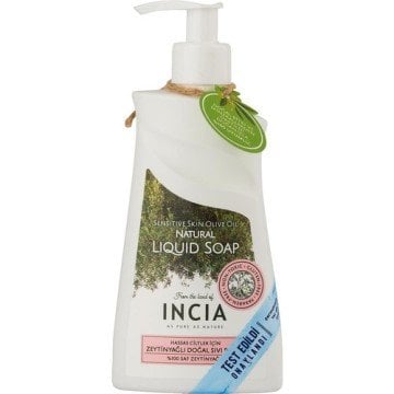 Incia Hassas Ciltler İçin Zeytinyağlı Sıvı Sabun 250 ml 2'li