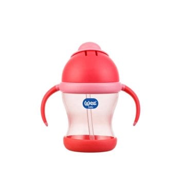Wee Kulplu Pipetli Bardak 200 ml