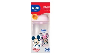 Disney Mickey Minnie Geniş Ağızlı PP Biberon 250 ml