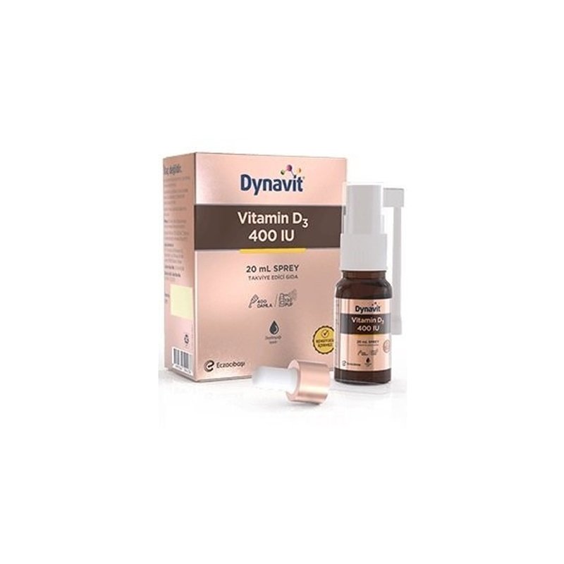 Dynavit Vitamin D3 400IU Sprey 20 ml