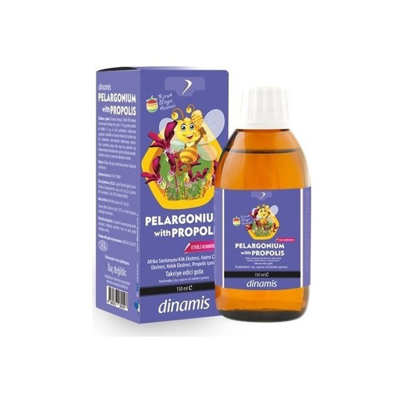 Dinamis Pelargonium Propolis 150 ml