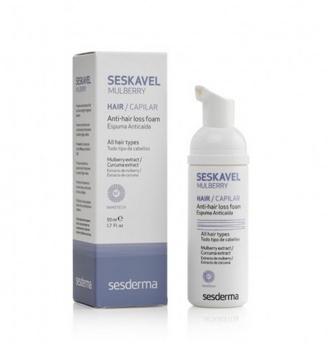 Sesderma Seskavel Mulberry Anti-Hair Loss Foam - Dut Köpüğü