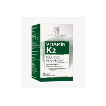 Naturalnest Vitamin K2 30 Kapsül