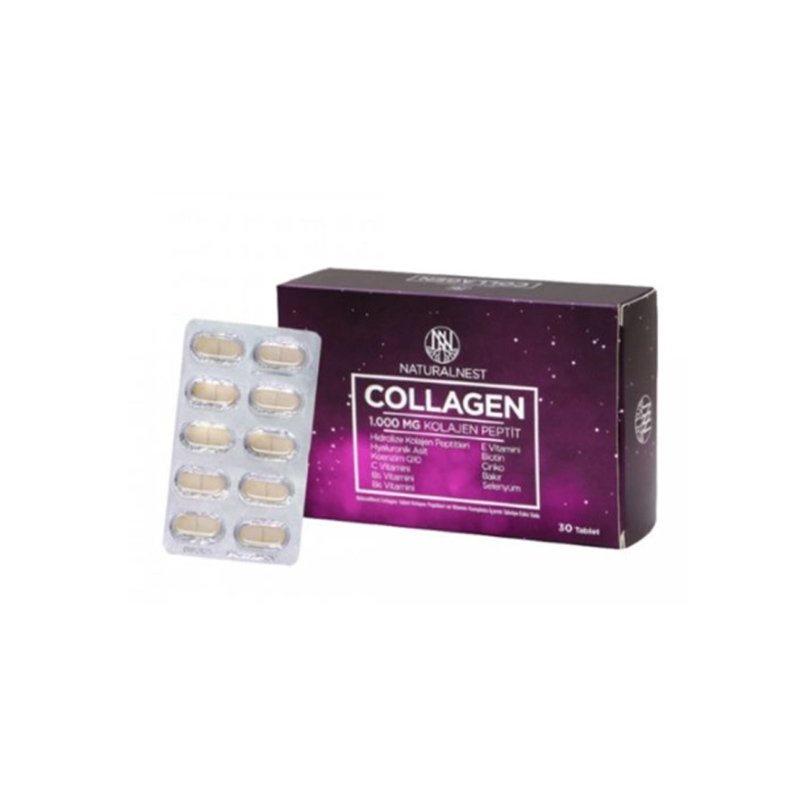 Naturalnest Collagen Peptide-Hyaluronic Acid 60 Kapsül