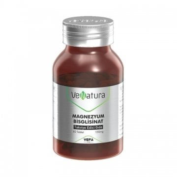 VeNatura Magnezyum Bisglisinat 60 Tablet 120 mg