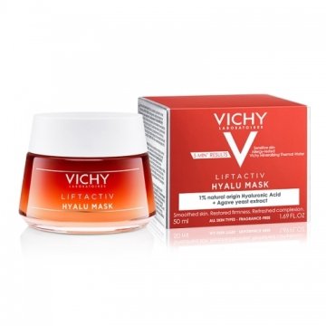 Vichy Liftactiv Hyalu Mask Hyalüronik Asit İçeren Cilt Bakım Maskesi 50 ml