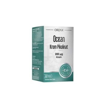 Orzax Ocean Krom Pikolinat 90 Bitkisel Kapsül