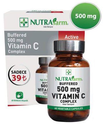 Nutrafarm Buffered 500 mg Vitamin C Complex