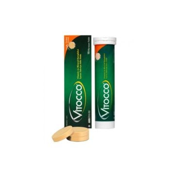 Vitocco Vitamin Mineral İçeren Takviye Edici Gıda 15 Efervesan Tablet