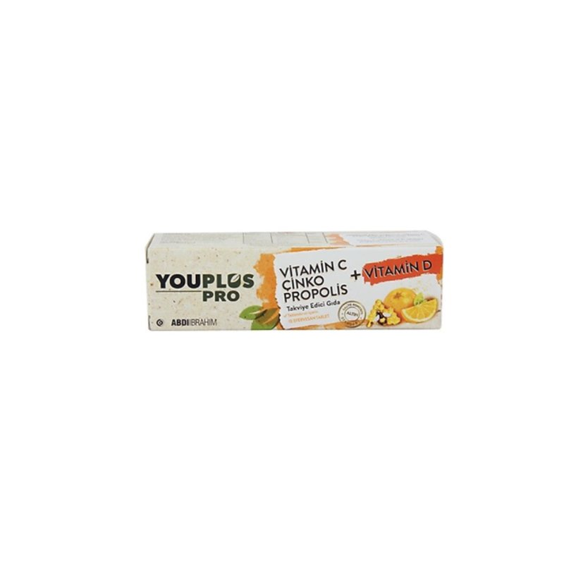 YouPlus Pro Vitamin C Çinko Propolis Vitamin D