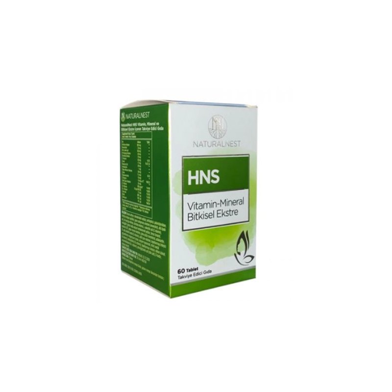 Naturalnest HNS Vitamin-Mineral Bitkisel Ekstre 60 Tablet