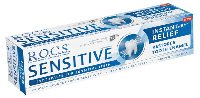 ROCS Sensitive İnstant Relief Anında Rahatlık Diş Macunu