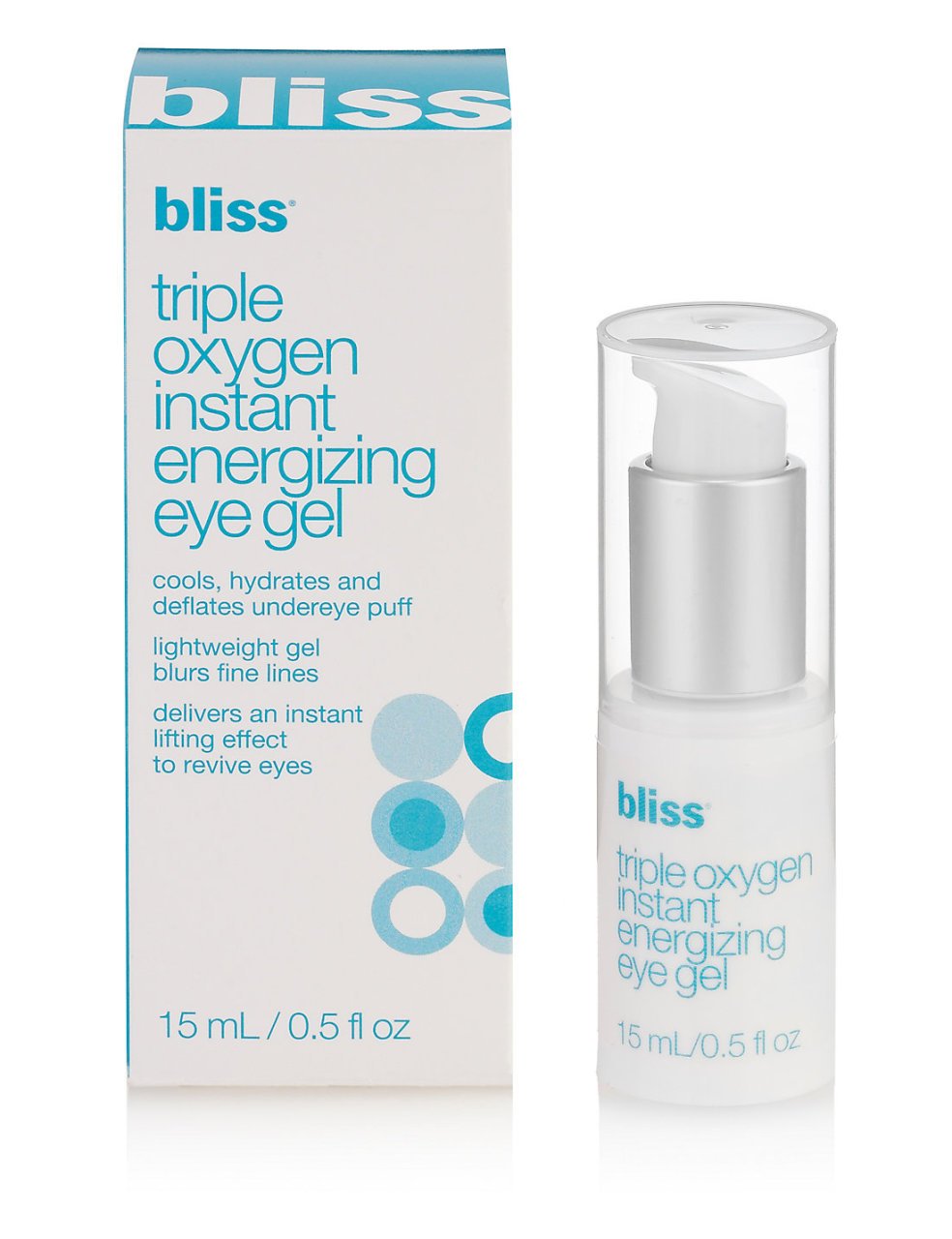 Bliss Triple Oxygen İnstant Energizing Eye Gel - Canlandırıcı Göz Çevresi Jeli