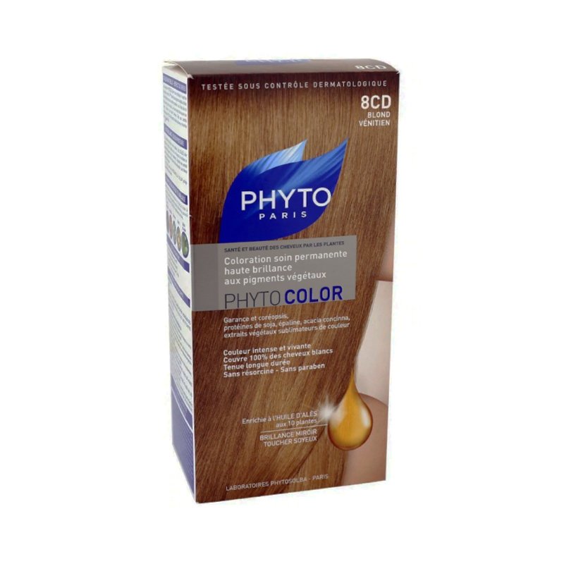 Phytocolor 8CD Kızıl Sarı Bitkisel Saç Boyası