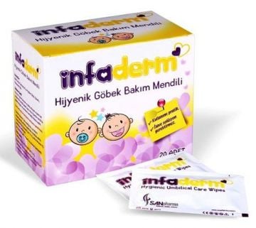 İnfaderm Göbek Bakım Mendili