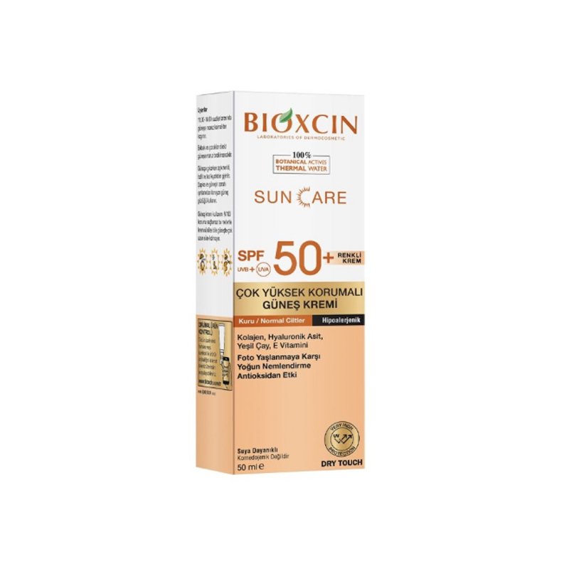 Bioxcin Sun Care Renkli 50 Spf Kuru ve Normal Ciltler 50 ml