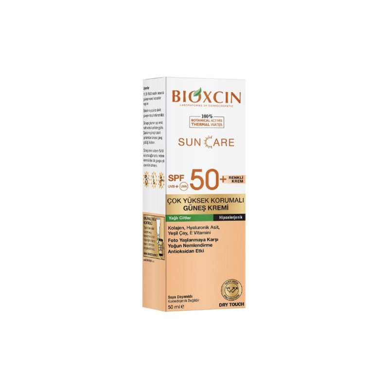 Bioxcin Sun Care Renkli 50 Spf Yağlı Ciltler 50 ml