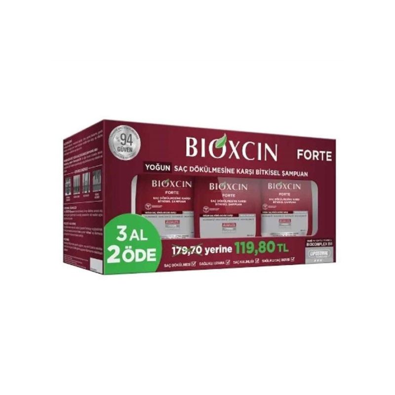 Bioxcin Forte Şampuan 300 ml (3 Al  2 Öde)