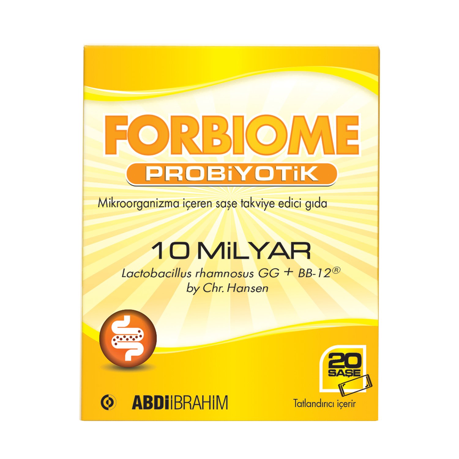 Forbiome Probiyotik 20 Saşe