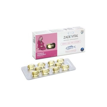 Zade Vital Omega 3 Balık Yağı Hamileler İçin 30 Kapsül