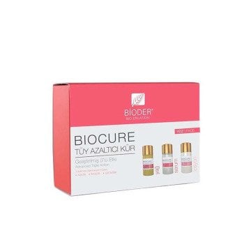 Bioder Biocure Tüy Azaltıcı Kür - Yüz için 3x5ml