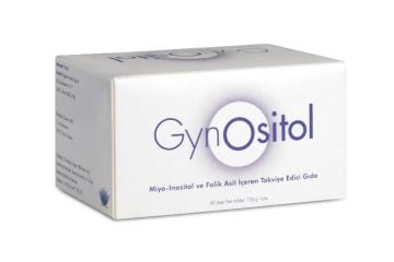 Gynositol Miyo İnositol ve Folik Asit İçeren Takviye Edici Gıda 60 Saşe