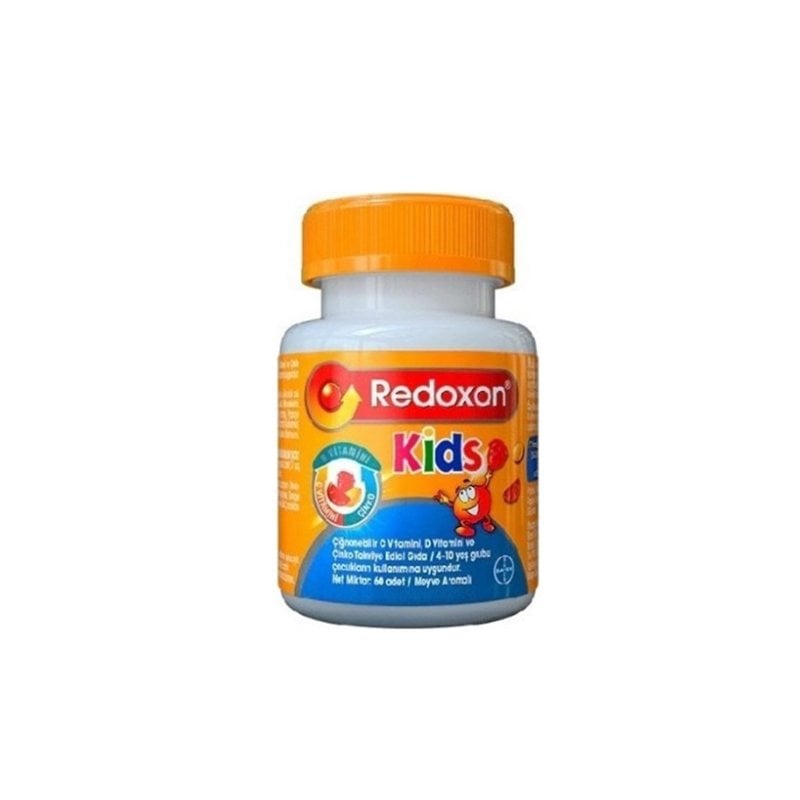 Redoxon Kids Meyve Aromalı Çiğnenebilir Takviye Edici Gıda 60 Tablet