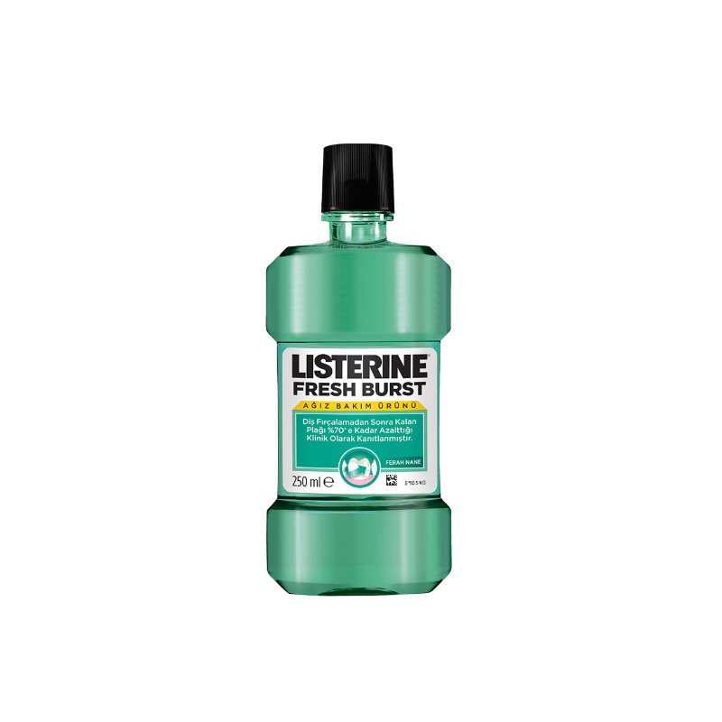 Listerine Fresh Burst Gargara 250 ml Ferah Nane Aroması