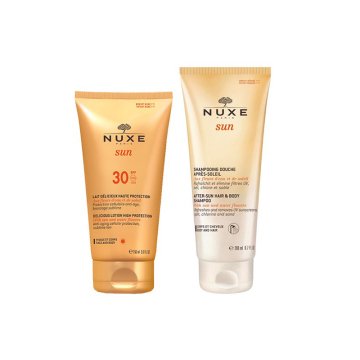Nuxe Sun Lait Delicieux Spf 30 150 ml Shampoo 200 ml