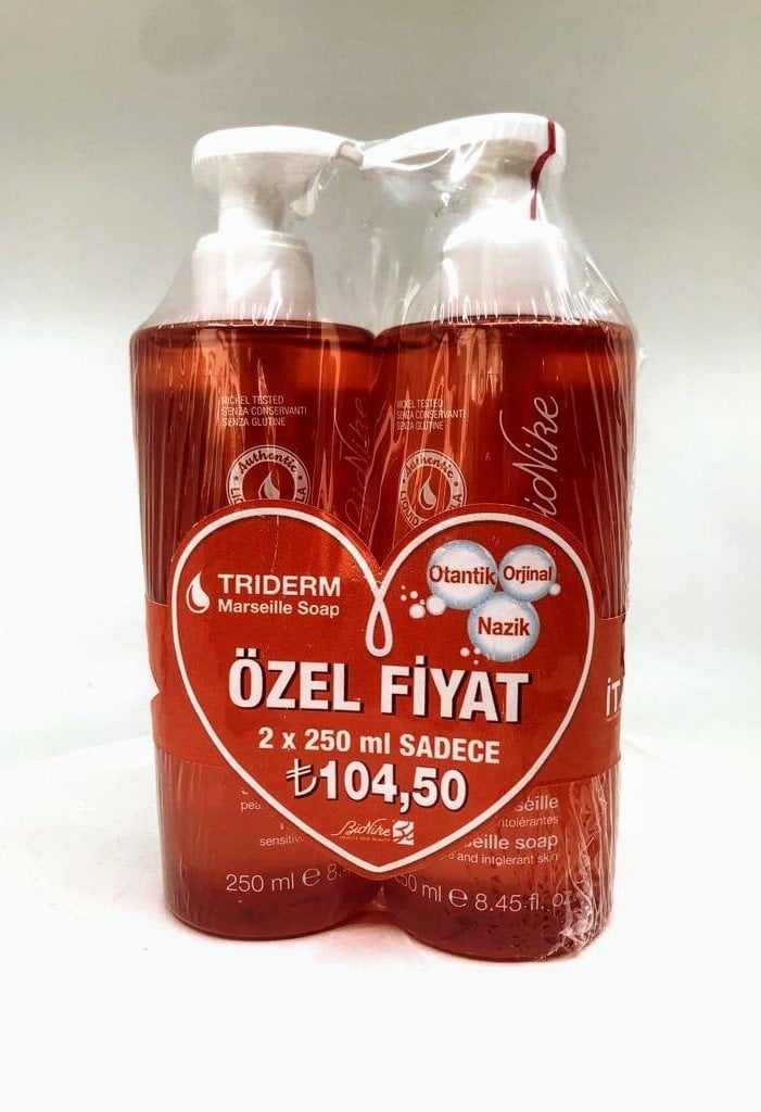 Bionike Triderm Liquid Marseille Soap 250 ml İkincisi Özel Fiyat