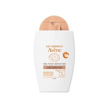 Avene Fluide Mineral Teintee SPF50+ 40ml  Aşırı Hassas Ciltlere Özel Renkli Güneş Kremi