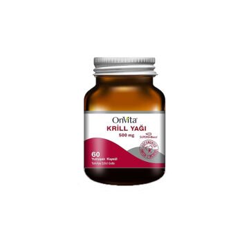 OnVita Krill Yağı 500 mg 60 Yumuşak Kapsül