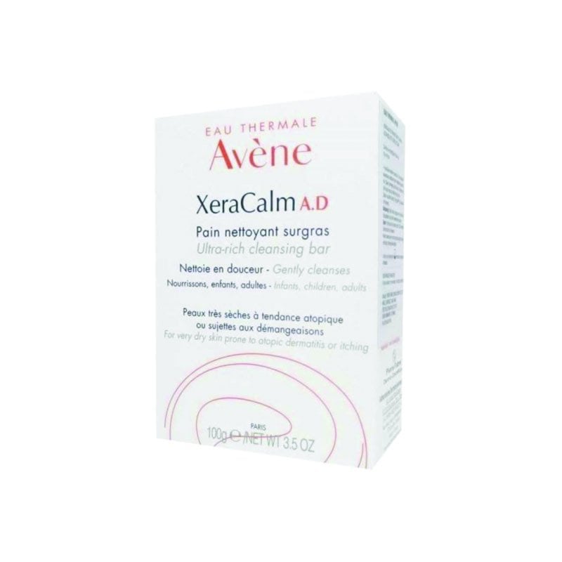 Avene XeraCalm A.D Pain Nettoyant Surgras-Ultra Besleyici Temizleyici Bar 100g