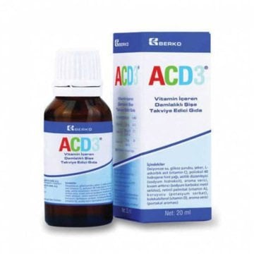 ACD3 Damla 20 ml