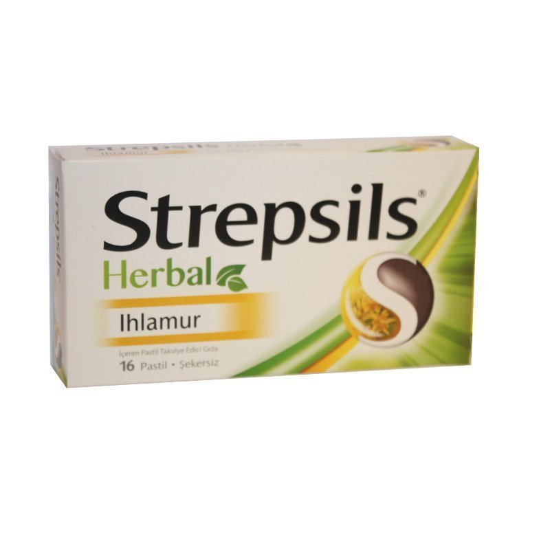 Strepsils Herbal Ihlamur 16 Pastil