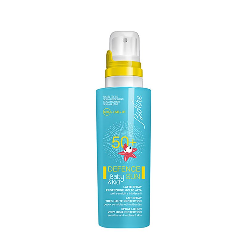 BioNike Defence Sun Spf 50 Baby Kids Spray Lotion 125 ml