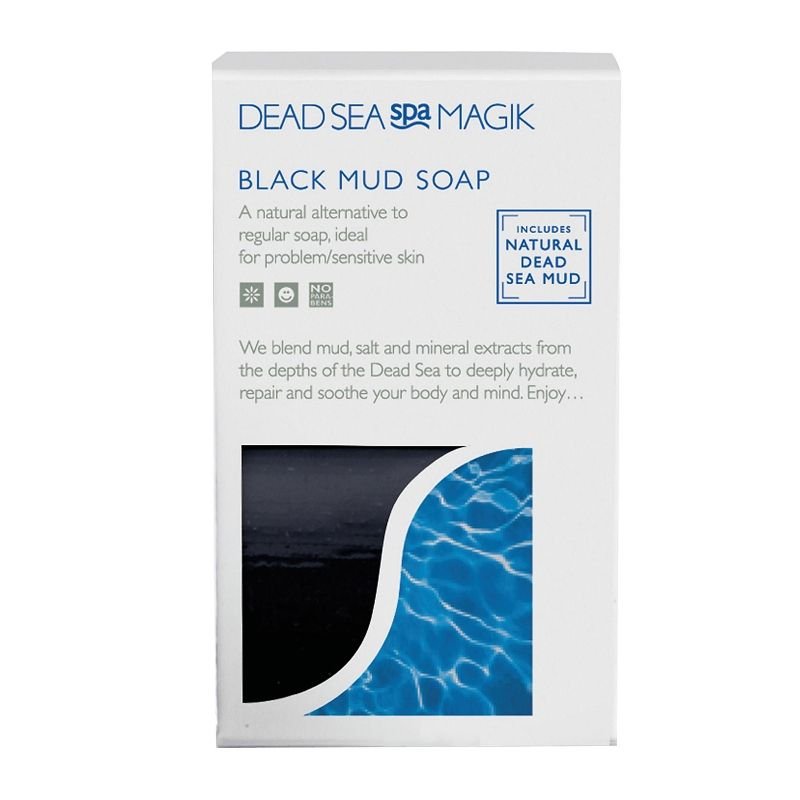 Dead Sea Spa Magik Black Mud Soap 100 g