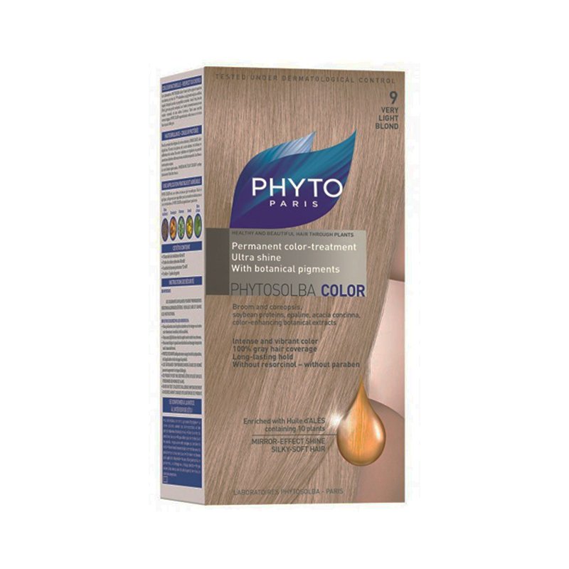 Phytocolor 9 Çok Açık Sarı Dore Bitkisel Saç Boyası
