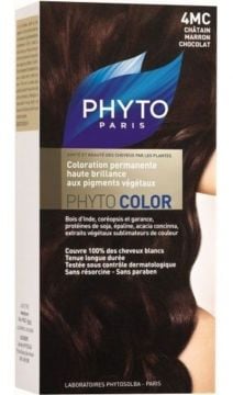 Phyto Color Bitkisel Saç Boyası 4MC Çikolata Kahve