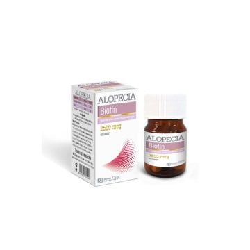 Alopecia Biotin 2500 mcg 60 Tablet