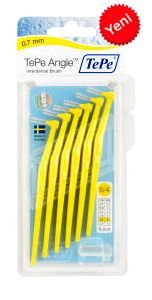 Tepe Angle Saplı Arayüz Fırçası 0.7 mm Sarı