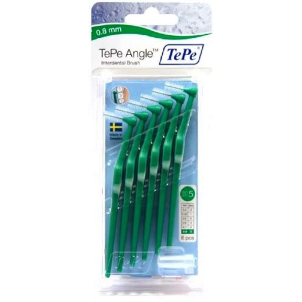 Tepe Angle Saplı Arayüz Fırçası 0.8 mm Yeşil