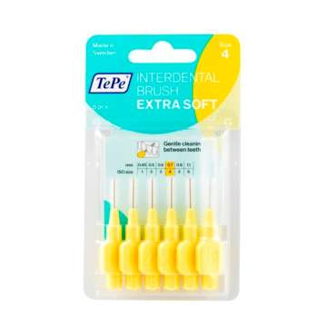 Tepe Extra Soft Ara Yüz Fırçası Açık Sarı 0.7 mm