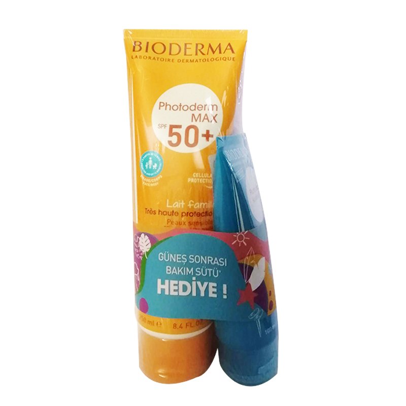 Bioderma Photoderm Max Spf 50 Güneş Koruyucu 250 ml Güneş Sonrası Bakım Sütü 100 ml HEDİYE