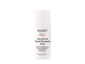 Dermoskin Be Bright Göz Çevresi Peptit Kompleks Krem 15 ml