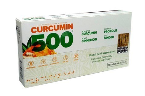 Curcumin 500 Takviye Edici Gıda 10 Saşe