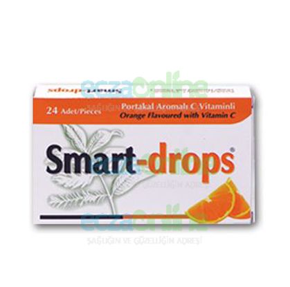 Smart - drops C Vitaminli Portakallı 24 Pastil