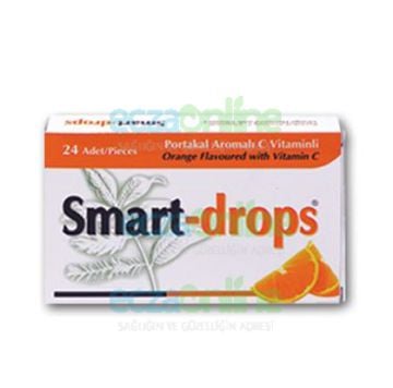 Smart - drops C Vitaminli Portakallı 24 Pastil